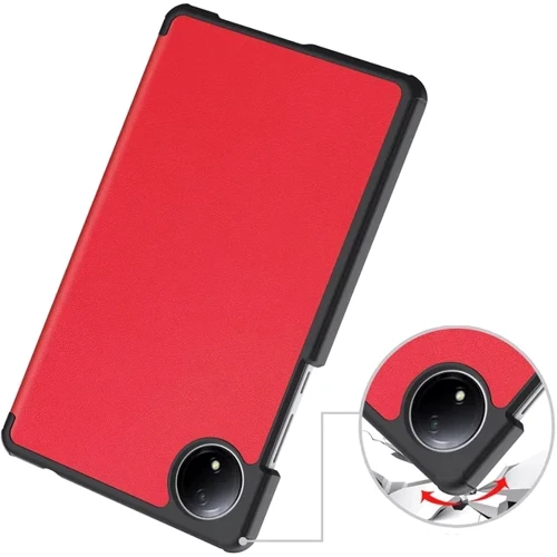 Аксессуар для планшетных ПК BeCover Smart Case Red for Xiaomi Redmi Pad SE 8.7 (711908)