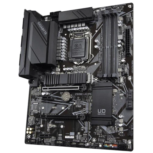 Gigabyte Z590 UD AC: Разъемы на плате SATA 3.0, PCI Express x1, M.2
