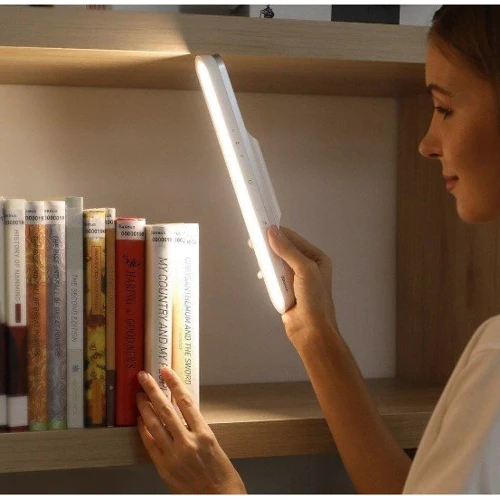 Офісна настільна лампа акумуляторна Baseus Magnetic Stepless Dimming Charging Desk Lamp Pro White (DGXC-02) фото 8
