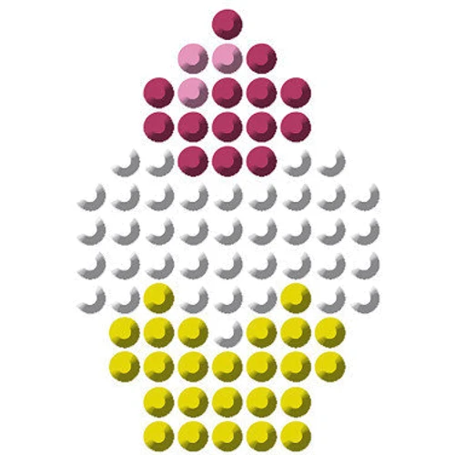 Набор для творчества Janod Наклейки Пиксели (J07884)