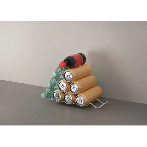 Держатель для бутылок Metaltex OLA-15, 8×33×2 см (364905): Размеры, см 8×33×2