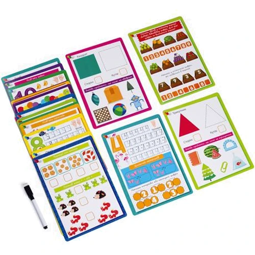 Навчальний набір Vladi Toys Готуємось до школи Математика на листі (VT5010-22)