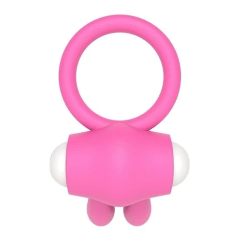 Эрекционное виброкольцо LoveToy Power Clit Cockring, Pink