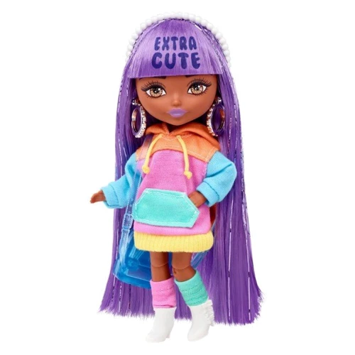 Миникукла Barbie Extra Minis Лавандовая леди (HJK66)
