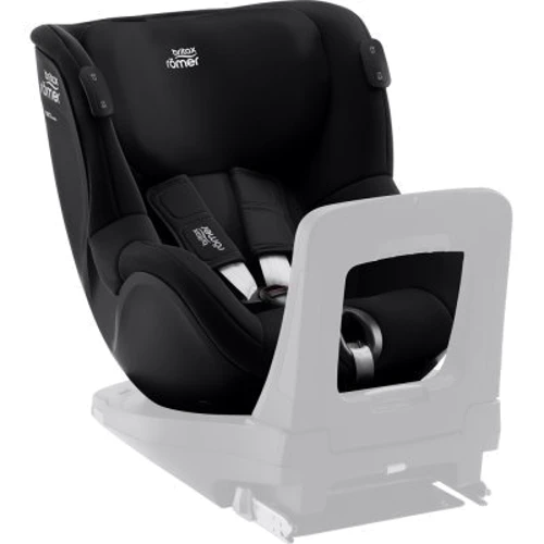Автокресло BRITAX-ROMER DUALFIX iSENSE Space Black: Крепление Isofix есть