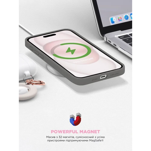 Чехол для iPhone ArmorStandart ICON2 MagSafe Clay for iPhone 15 (ARM72730) фото 8