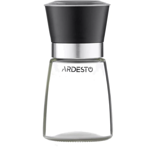 Набір для спецій Ardesto Gemini Млин для солі та перцю чорний 180 мл (AR2101BL)