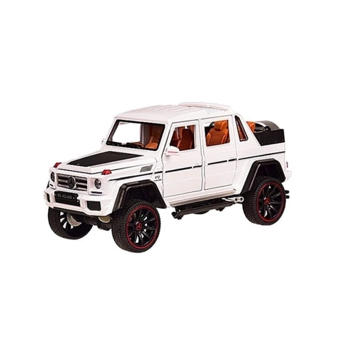 Машинка металлическая Автопром Mercedes-Benz G-Class белая (7579)