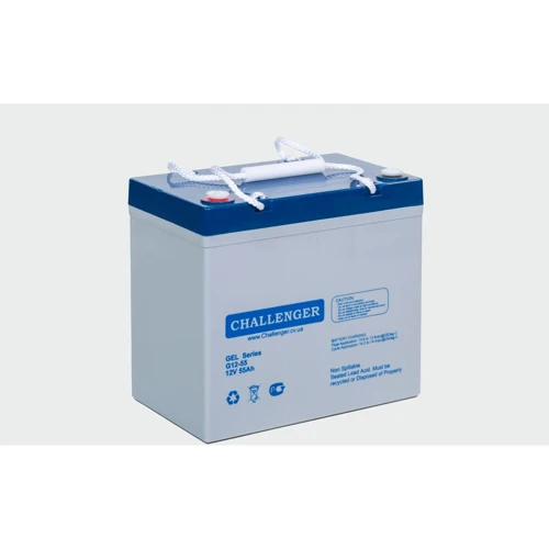 Аккумулятор Challenger G12-55T (GEL,12В, 55Ач): Тип GEL