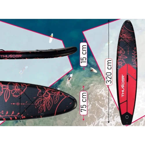 Надувна SUP дошка Thunder Moth 320 см із веслом (SUP-MOTH) фото 4
