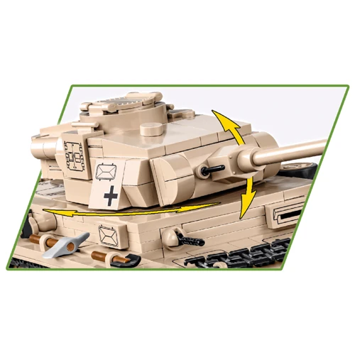 Конструктор Cobi Вторая Мировая Война Танк Panzer III, 780 деталей: Серия Вторая мировая война