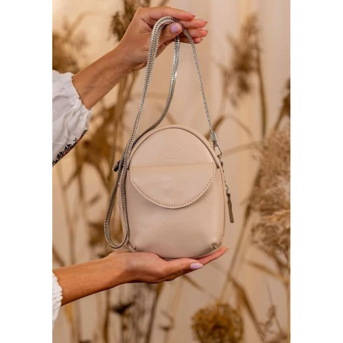 Жіноча сумка крос боді The Wings Kroha бежева (TW-Kroha-light-beige): Стиль Повседневный (Casual)