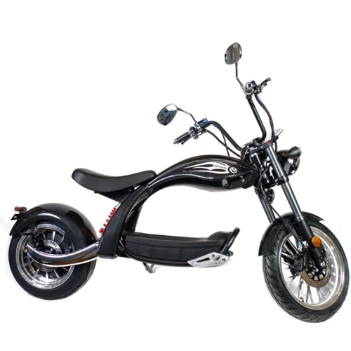 Электрочоппер ElectroBike Q-200SV Carbon фото 9