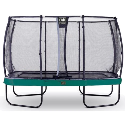 Батут EXIT Elegant Premium 244х427 cm прямоугольный green фото 9