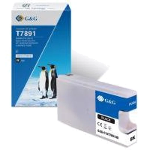 Картридж G&G Epson WF-5110/WF-5620 black XXL 4K (G&G-C13T789140): Производитель G&G