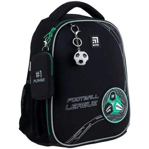 Рюкзак каркасний Kite K24-555S-9 Education 555 Football (K24-555S-9): Стать дитини Для мальчиков