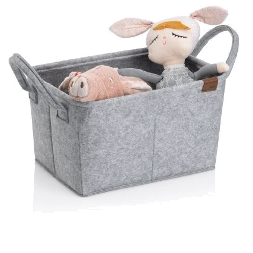 Корзина KELA Fay светло серый 35х25х20 см (24462)