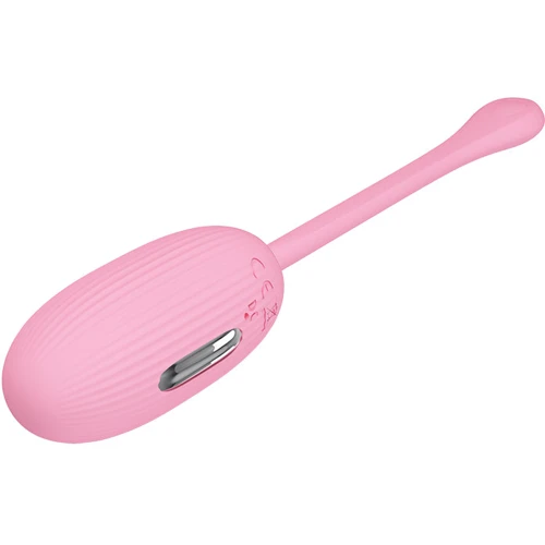 Виброяйцо с электростимуляцией Pretty Love Doreen Electric Shock Egg Light Pink