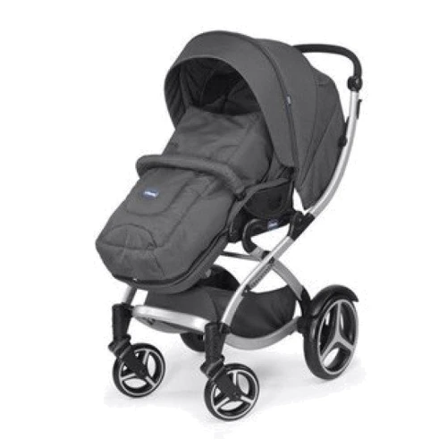 Коляска Chicco Artic + люлька Anthracite (серый) + колеса (79374.99.02) фото 5