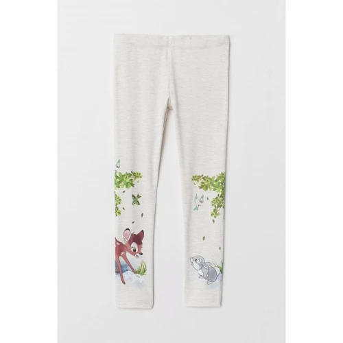 Леггинсы H&M 6302318 116 см светло-бежевые