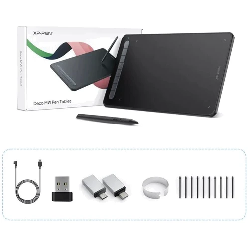 Графический планшет XP-Pen Deco MW black: Multitouch Нет