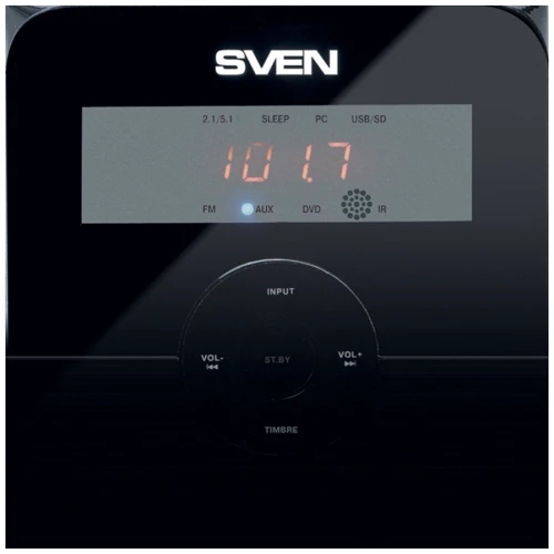 Акустическая система SVEN HT-200 Black: Диапазон воспроизводимых частот 40-22000 Гц