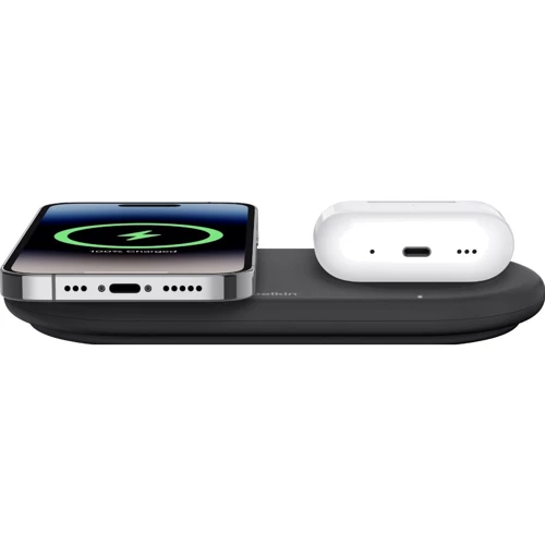 Зарядное устройство Belkin Wireless Charger 15W Black (WIZ021VFBK) for iPhone 16 I 15 I 14 I 13 I 12 series and Apple AirPods: Особенности USB-C