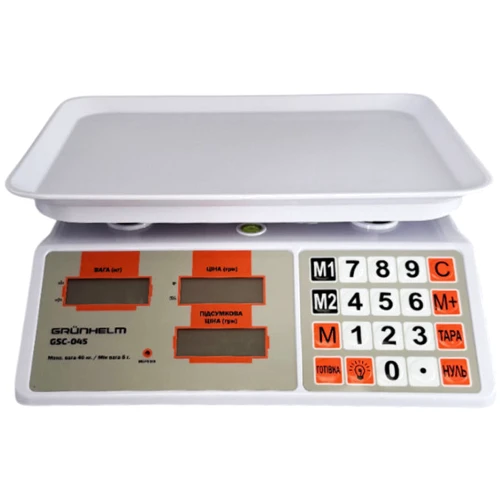 

Весы торговые Grunhelm GSC-045