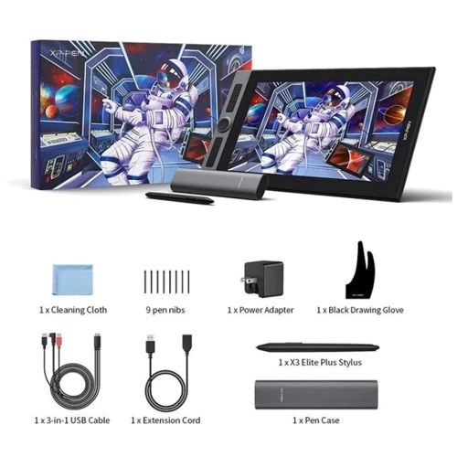 Графічний планшет XP-Pen Artist Pro 16 Black: Дозвіл 5080 lpi