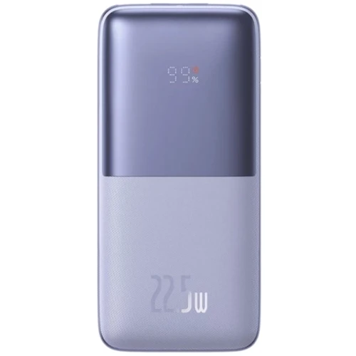 Зовнішній акумулятор Baseus Power Bank 20000mAh Bipow Pro Digital Display PD 22.5W Purple (PPBD030005): Особливості З дисплеєм