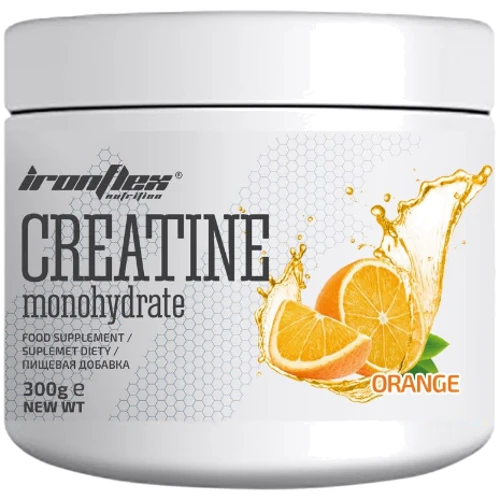 Креатин IronFlex Creatine Monohydrate 300 g / 120 servings / orange