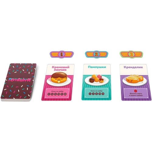 Настольная игра Feelindigo Пончесшествие (UA) фото 9