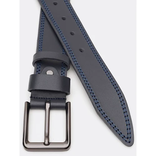 Мужской ремень Borsa Leather синий (V1125FX56-navy): Пол Мужской