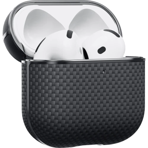 Чехол для наушников Pitaka Aramid Fiber Case Black/Gray (APM2401) for AirPods Pro 2