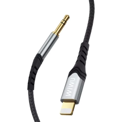 Кабель WIWU Audio Cable AUX USB-C to 3.5mm 1.5m Black