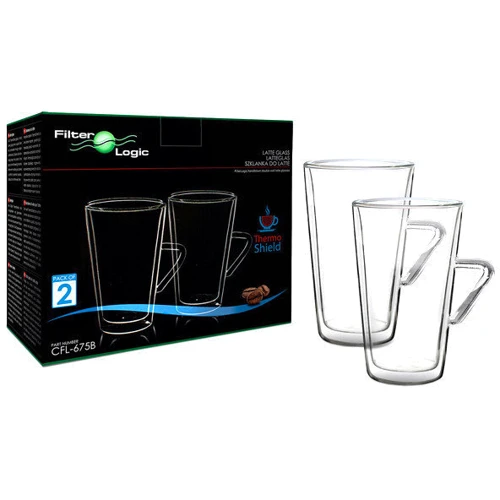 Набор стаканов Filter Logic Latte 2х400 мл (CFL-675B)