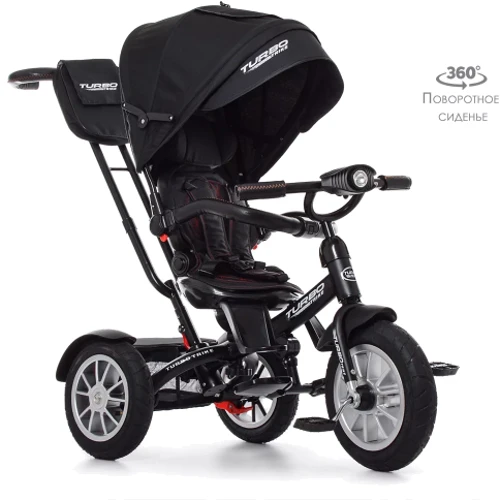 Детский велосипед Turbo Trike Черный (M 4057-20)
