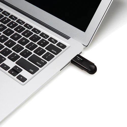 USB-флешка PNY 64GB Attache4 USB 2.0 Black (FD64GATT4-EF): Максимальная скорость чтения, МБ/с 25