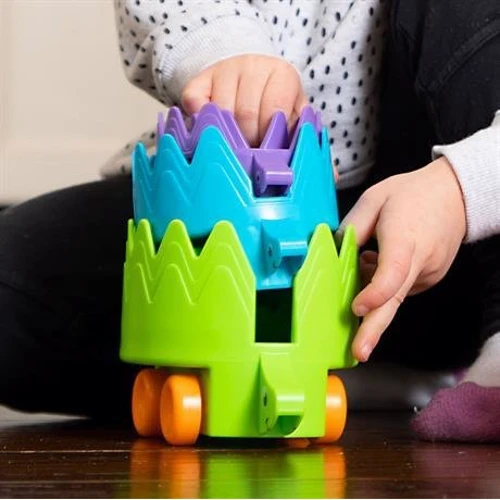 Пірамідка-каталка Їжачки Fat Brain Toys Hiding Hedgehogs (F223ML): Стать Для мальчиков, Для девочек