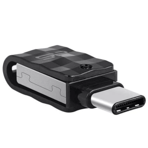 USB-флешка Silicon Power 64GB Mobile C31 USB 3.1/Type-C Black (SP064GBUC3C31V1K): Обсяг пам'яті 64 GB