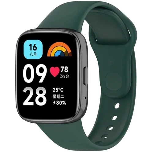 Ремешок BeCover Sport Band Dark Green for Redmi Watch 3 Active (710217)