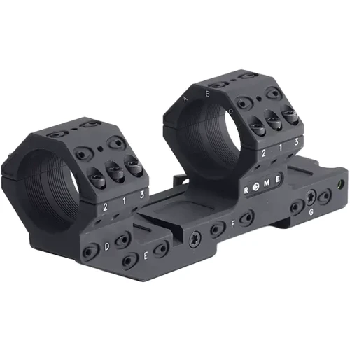 Моноблок ROME Decumanus M4 - QM. H1-38, Ø34mm, Сплав. Picatinny, 6 crews (M4x10) (2371.03.13): Цвет черный