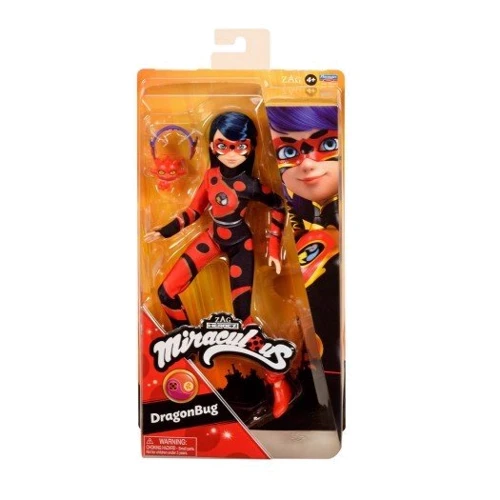 Модна лялька-герой MIRACULOUS Леді Баг та Супер-Кіт - Дракон Баг (26 см, з аксесуарами): Висота, см 26