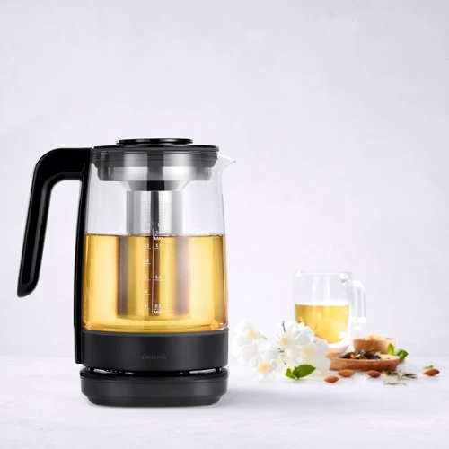 Электрочайник ZWILLING Enfinigy 53102-501-0: Цвет прозрачный, черный