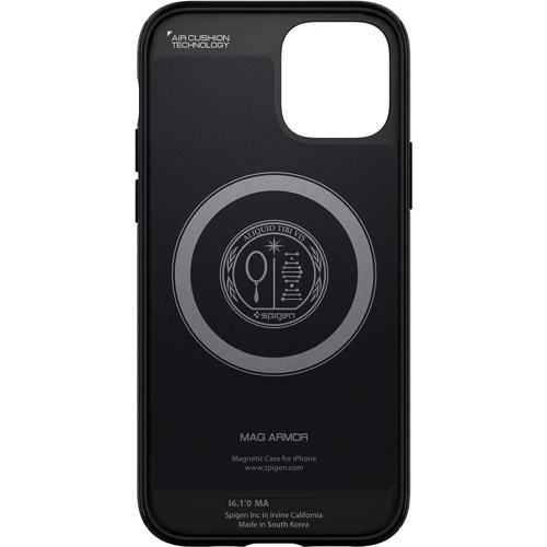 Чехол для iPhone Spigen Mag Armor Black (ACS01865) for iPhone 12/iPhone 12 Pro фото 5