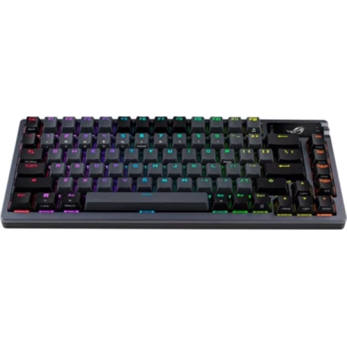 Клавиатура Asus ROG Azoth RGB 81key NX Red EN Black (90MP0316-BKUA01): Тип клавиатуры компактная