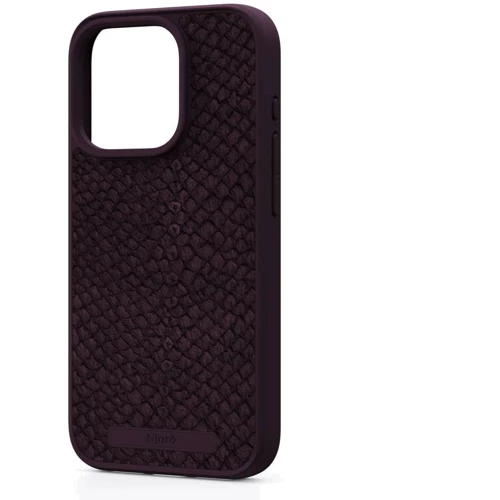 Чохол для iPhone Njord Salmon Leather MagSafe Case Rust (NA53SL03) для iPhone 15 Pro