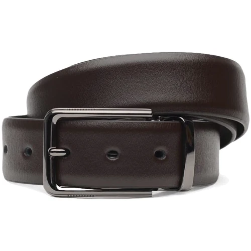 Мужской ремень Borsa Leather коричневый (C135-4131-4)