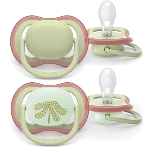 Пустушка Philips Avent Ultra Air, 6-18 міс., 2 шт, нейтральний дизайн (SCF087/18): Вік старше 6 місяців