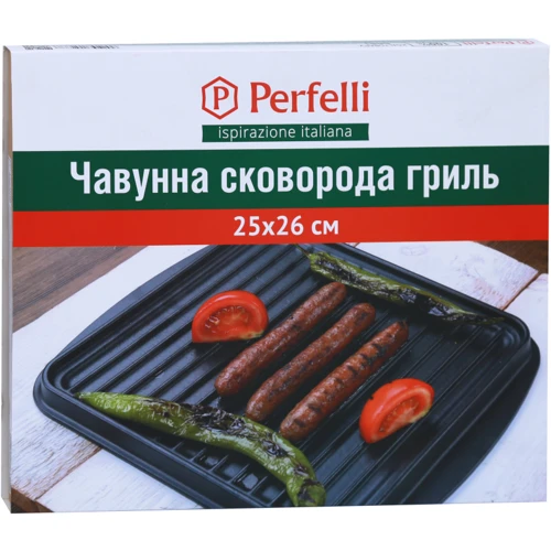Perfelli 5681 25х26 см (УТ000000117): Материал ручки Чугун